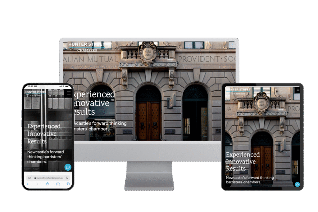 Hunter Street Chambers page view different perspective